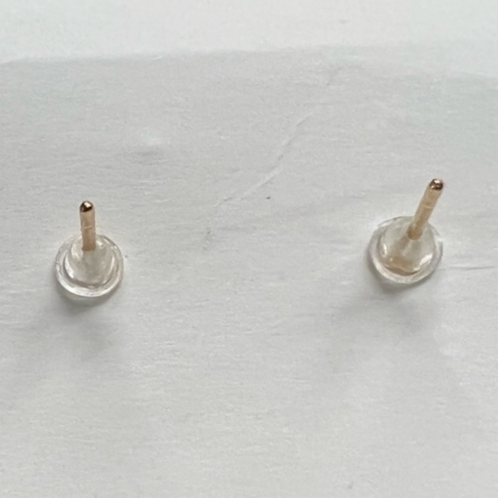 Turtle Stud Earrings Golden - Picture 4 of 7